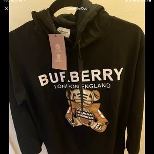 Authentic Burberry Logo Sweater Hoodie